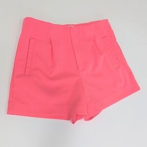 A New Day Vibrant Pink Micro Mini High Waist Tailored Shorts